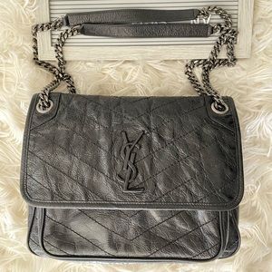 Niki Medium Quilted Leather Shoulder Bag